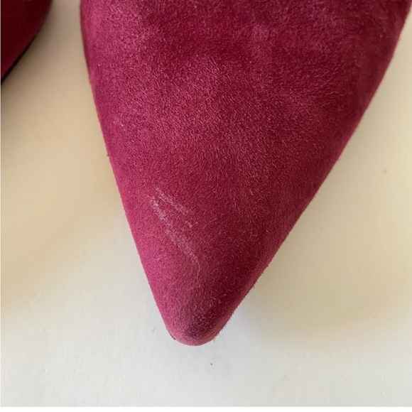 Vince Camuto Carlotte Suede Leather Pointed Toe Pumps - Picture 3 of 13